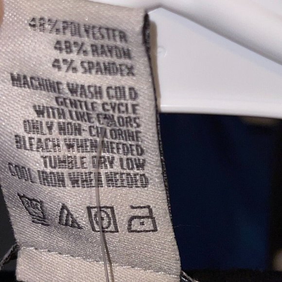 NWT American Rag Juniors Black Henley Top, Size Small - Picture 6 of 6